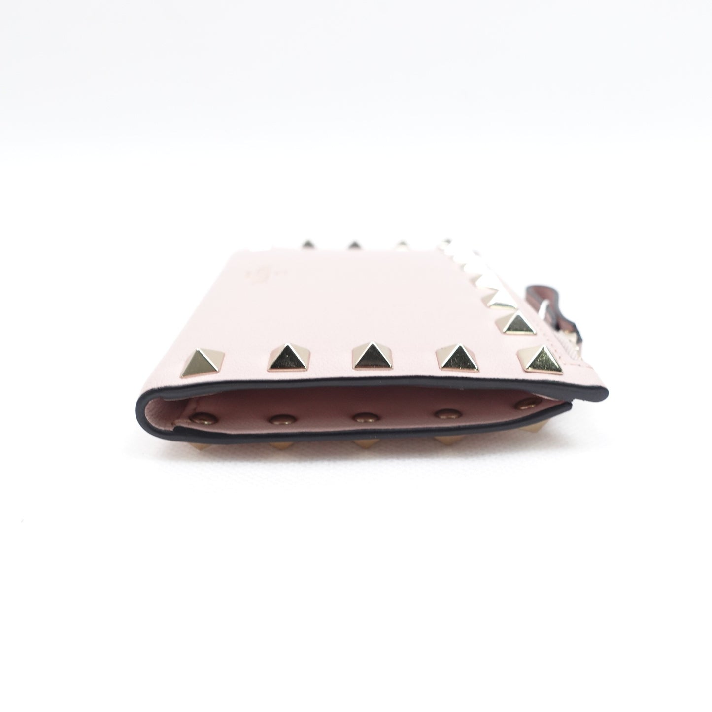 Pre-owned Valentino Pink Calfskin Wallet