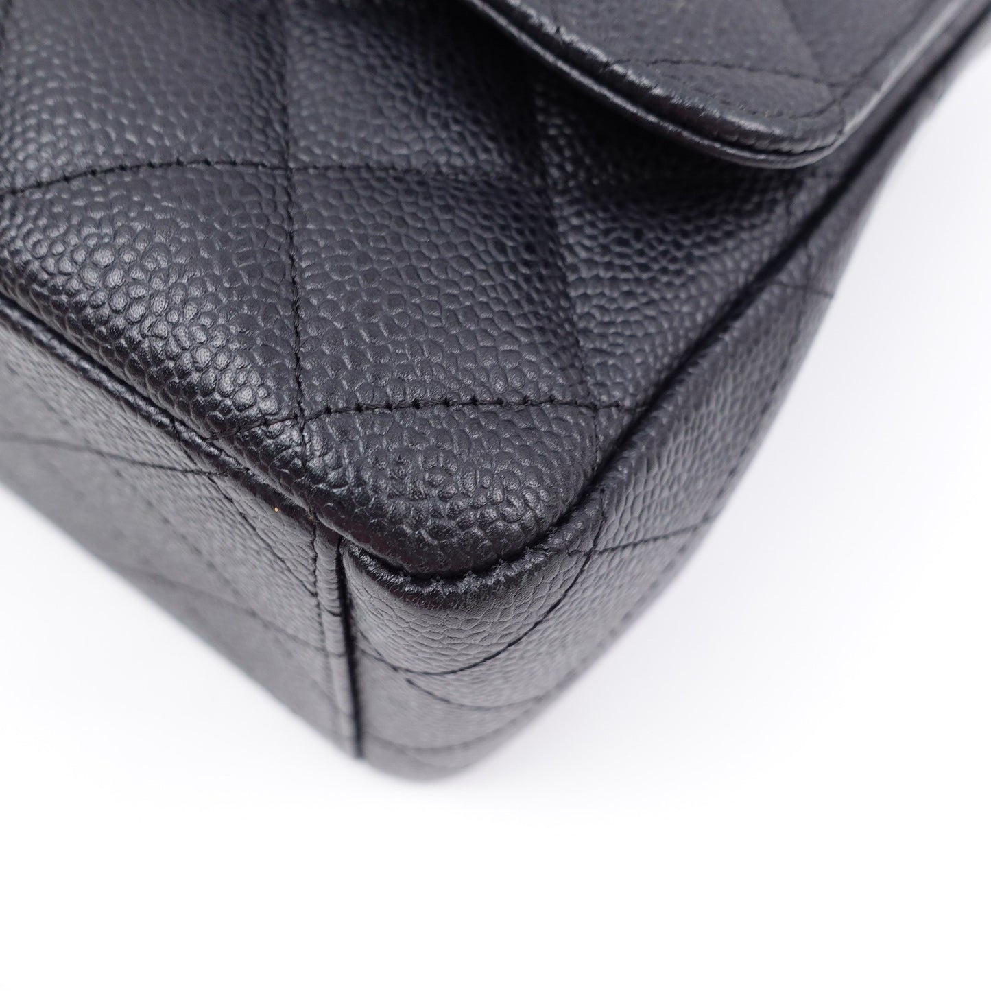 Chanel Classic Flap Maxi Black Calfskin Shoulder Bag