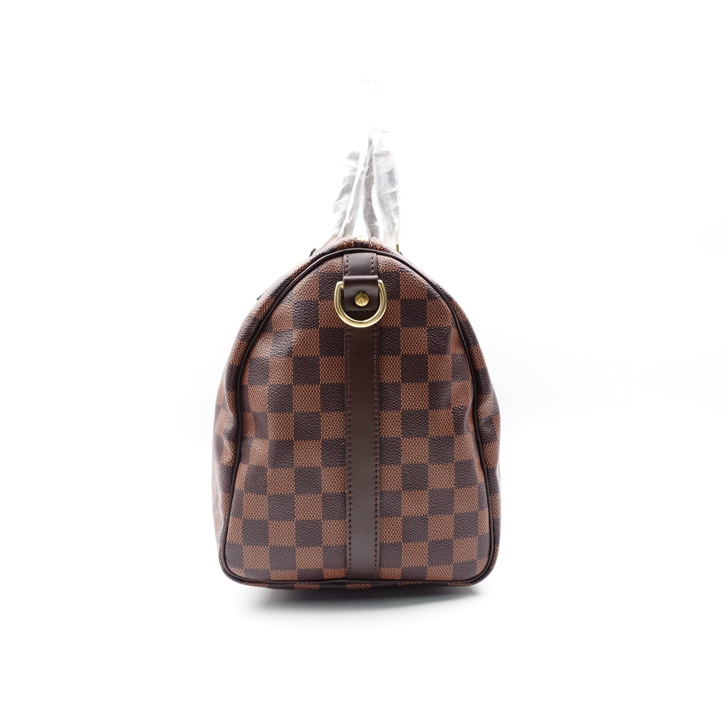 Pre-onwed Louis Vuitton Speedy 30 Damier Ebene Coated Canvas Shoulder Bag