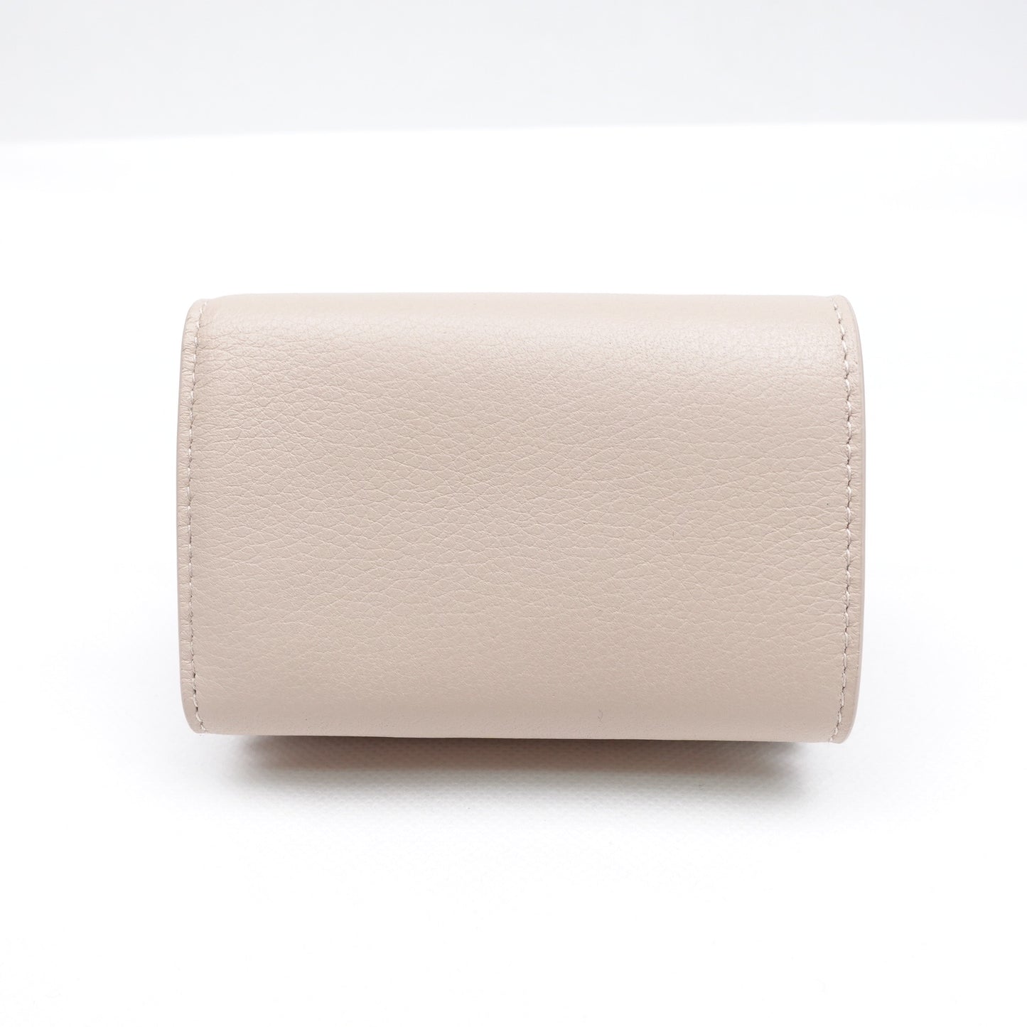 [Deal] Pre-owned Saint Laurent Cream Calfskin Short Wallet