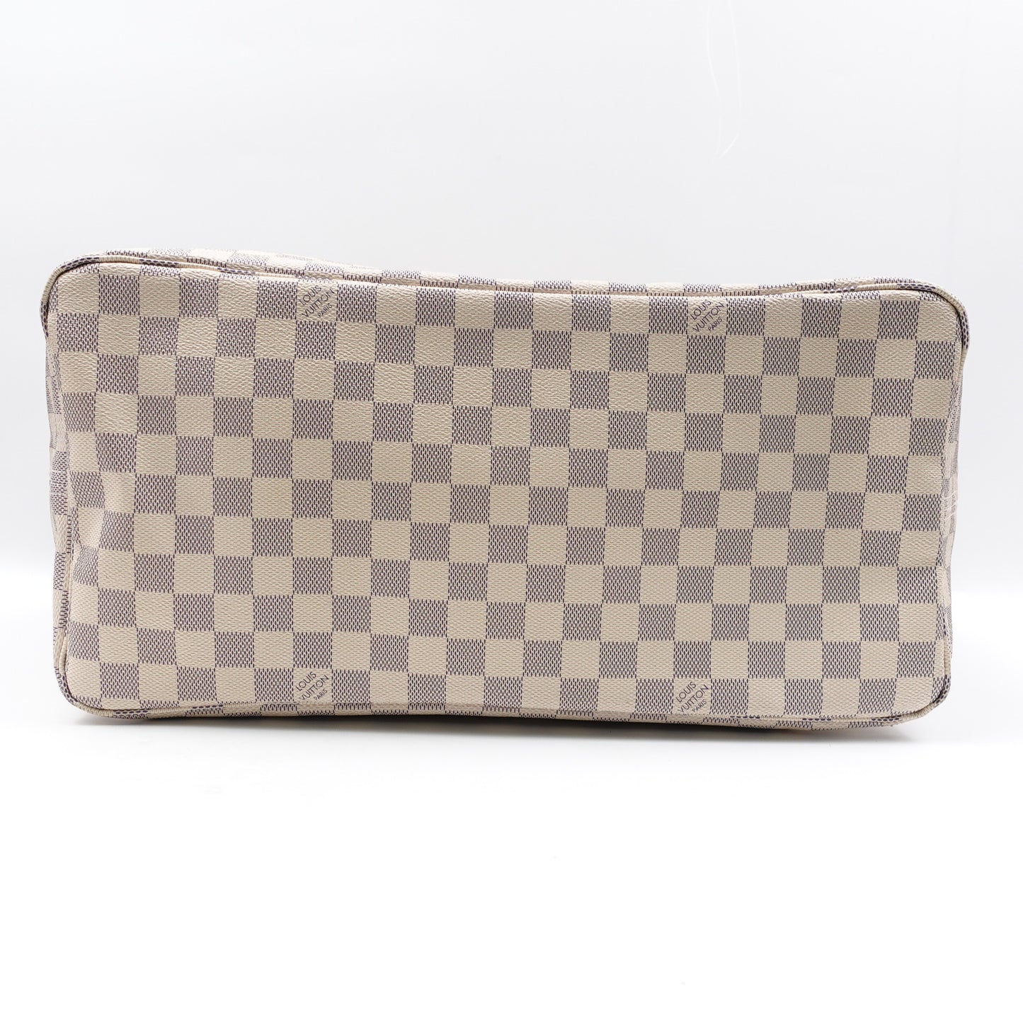 Pre-owned Louis Vuitton Neverfull GM Damier Azur Coated Canvas Tote W/P