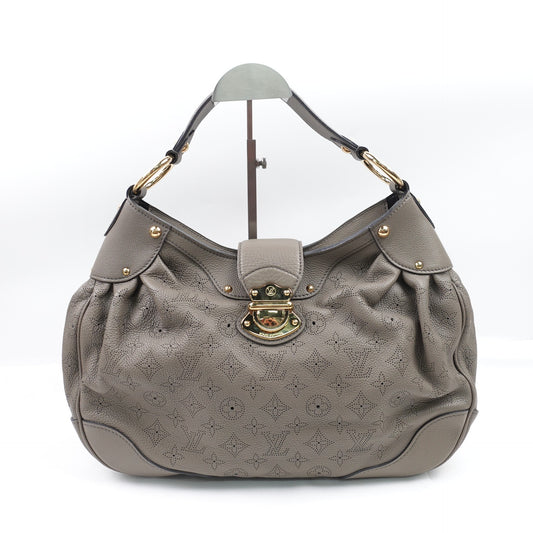 Pre-owned Louis Vuitton Solar Grey Calfskin Shoulder Bag
