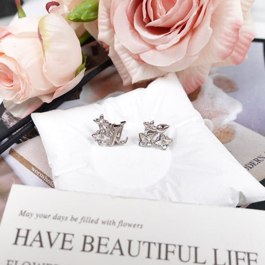 Pre-owned Louis Vuitton Crystal Earrings