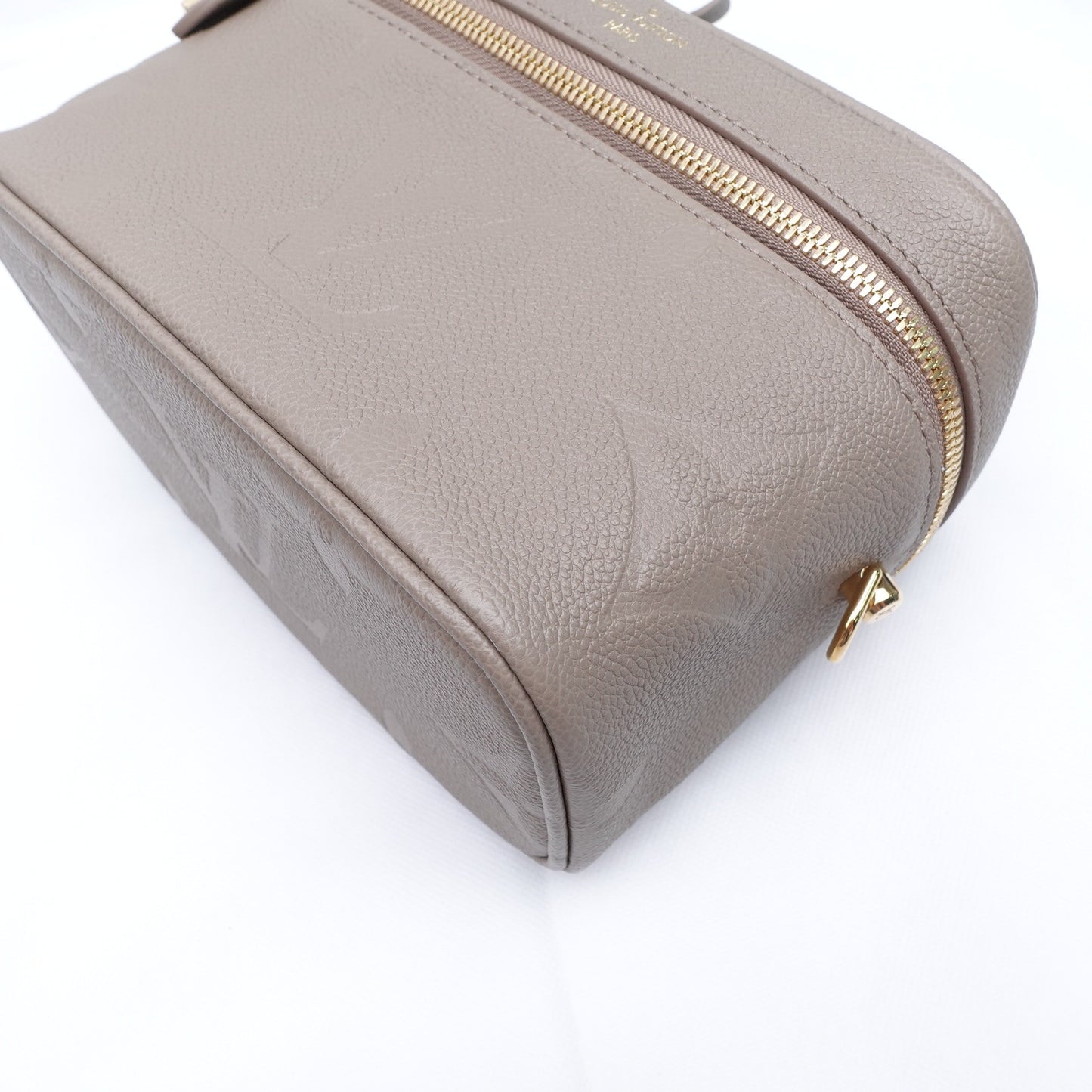 Pre-owned Louis Vuitton Vanity Grey Calfskin Vanity Case