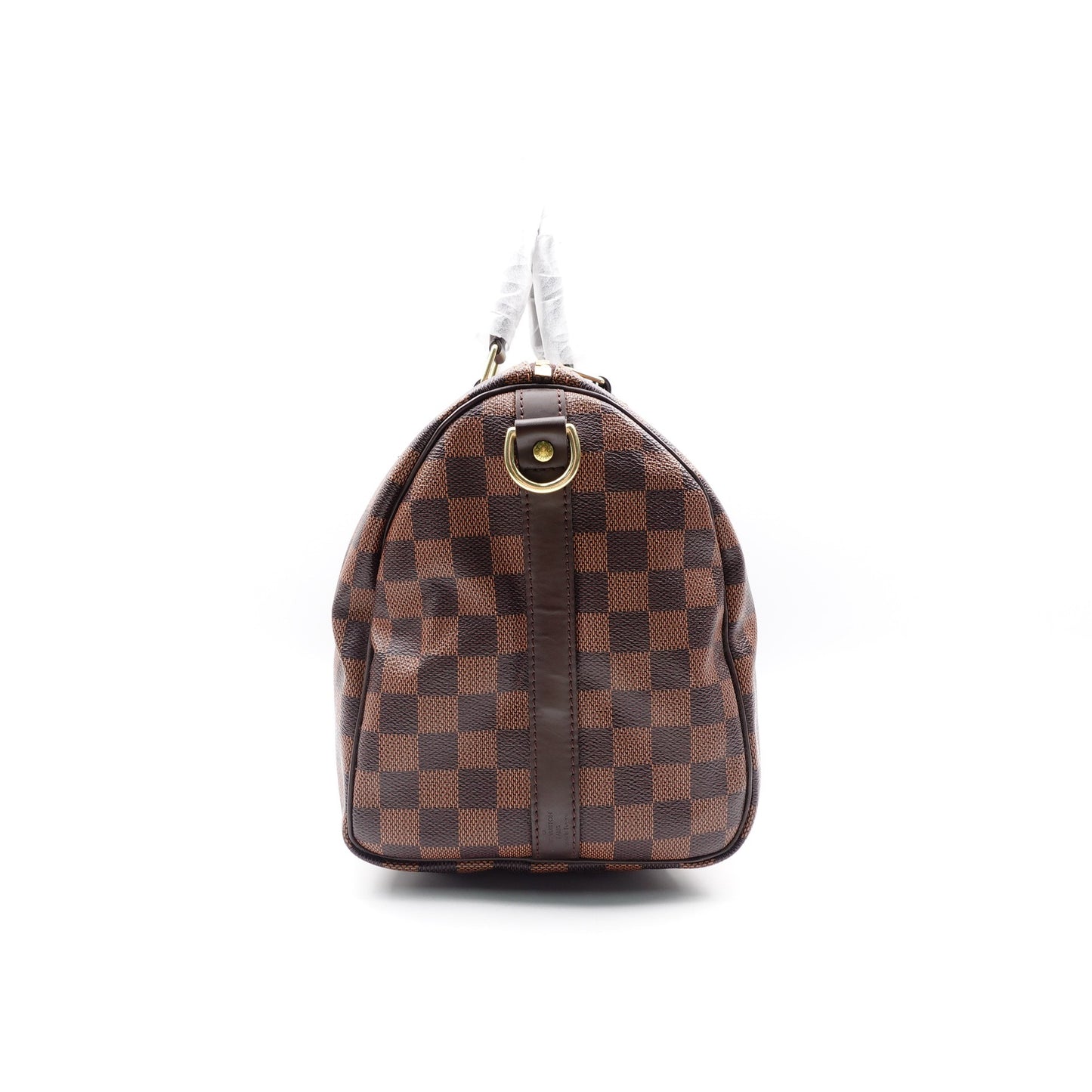 Pre-onwed Louis Vuitton Speedy 30 Damier Ebene Coated Canvas Shoulder Bag