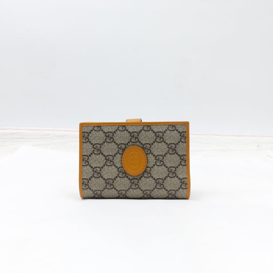 Pre-owned Gucci Monogram Coated Canvas Wallet