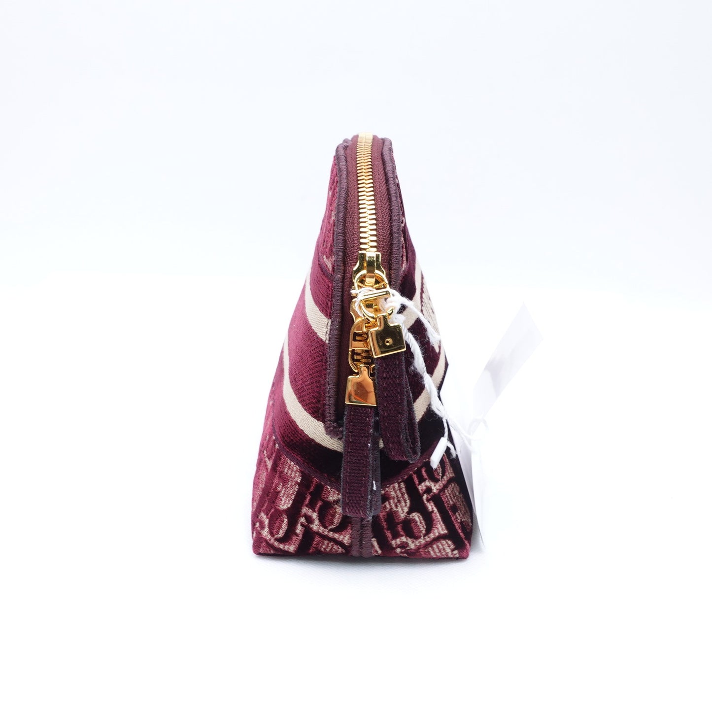 Pre-owned Dior Red Velvet Clutch T10305965