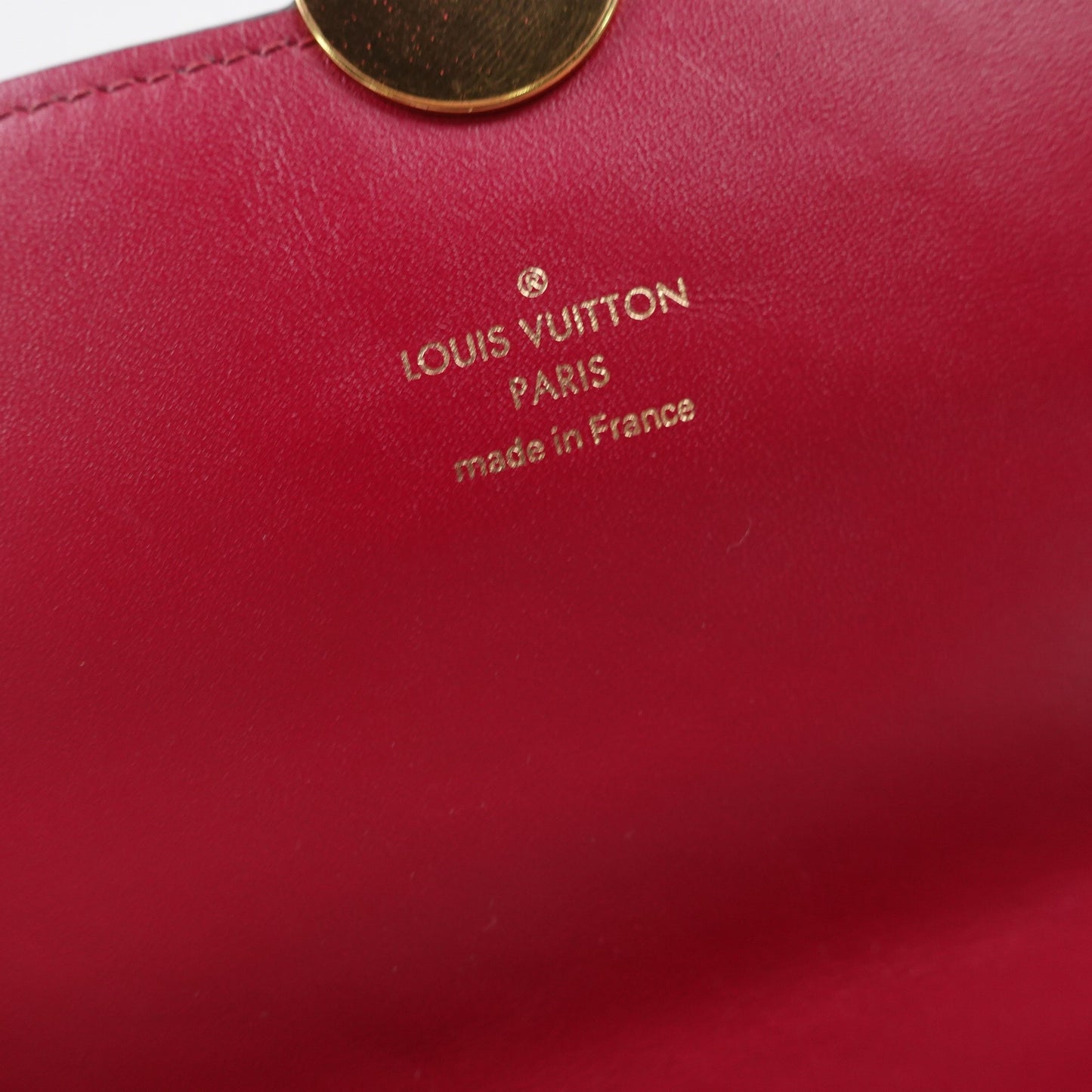 Pre-owned Louis Vuitton Flore WOC Monogram Coated Canvas Shoulder Bag