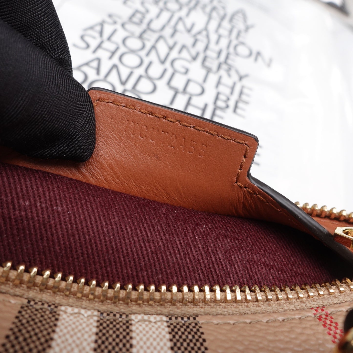 Pre-owned Burberry Check Bowling Mini Brown Coated Canvas Shoulder Bag