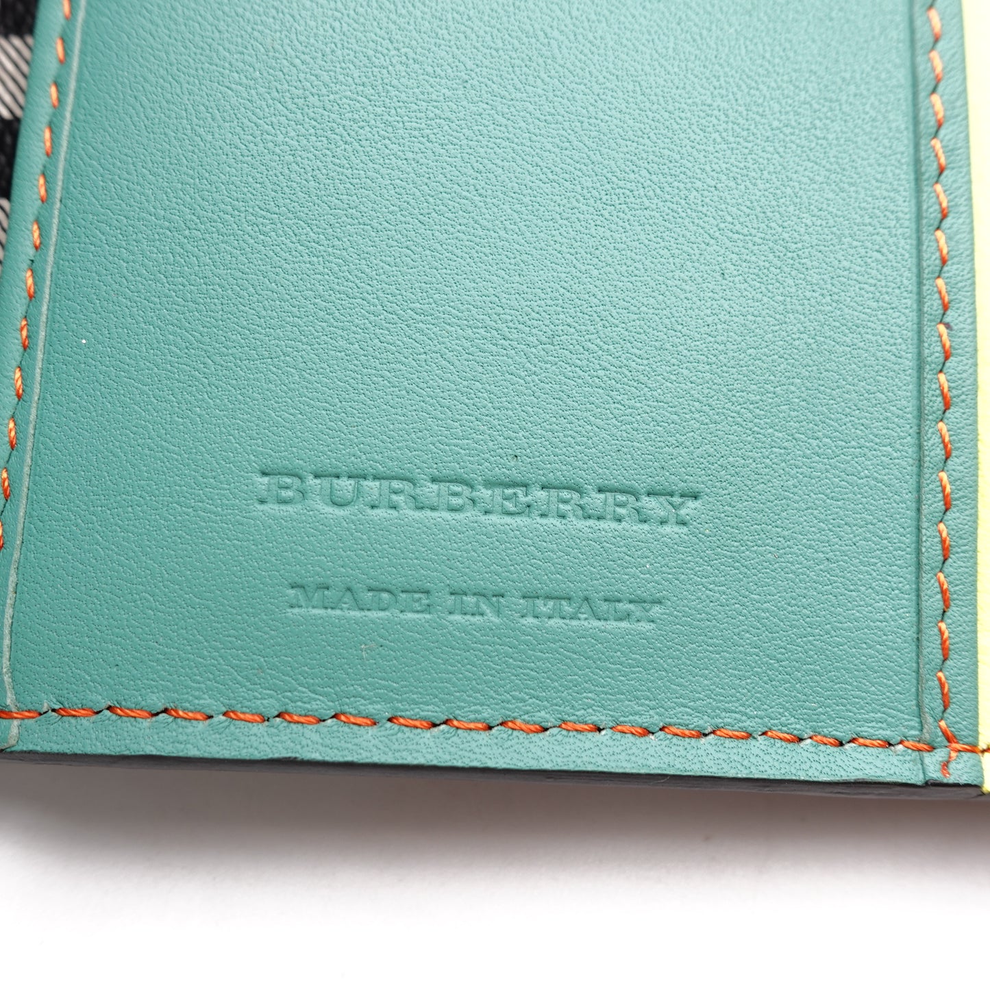 Pre-Owned Burberry  Black Leather Top Stitch WOC