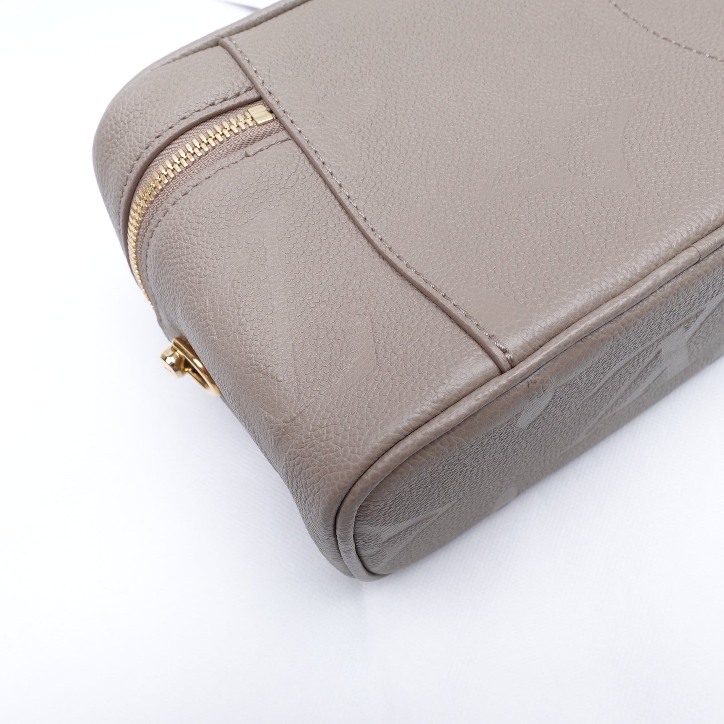 Pre-owned Louis Vuitton Vanity Grey Calfskin Vanity Case