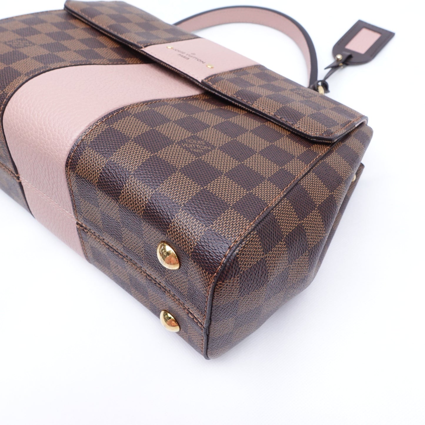 Pre-owned Louis Vuitton Bond Street Damier Ebene Coated Canvas Shoulder Bag