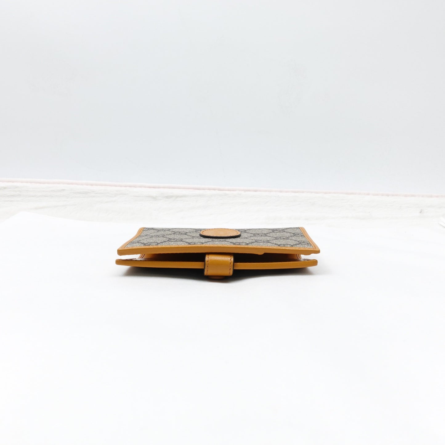 Pre-owned Gucci Monogram Coated Canvas Wallet