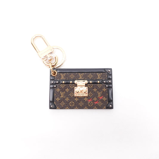 Pre-owned Louis Vuitton Trunk Monogram Bag Charm