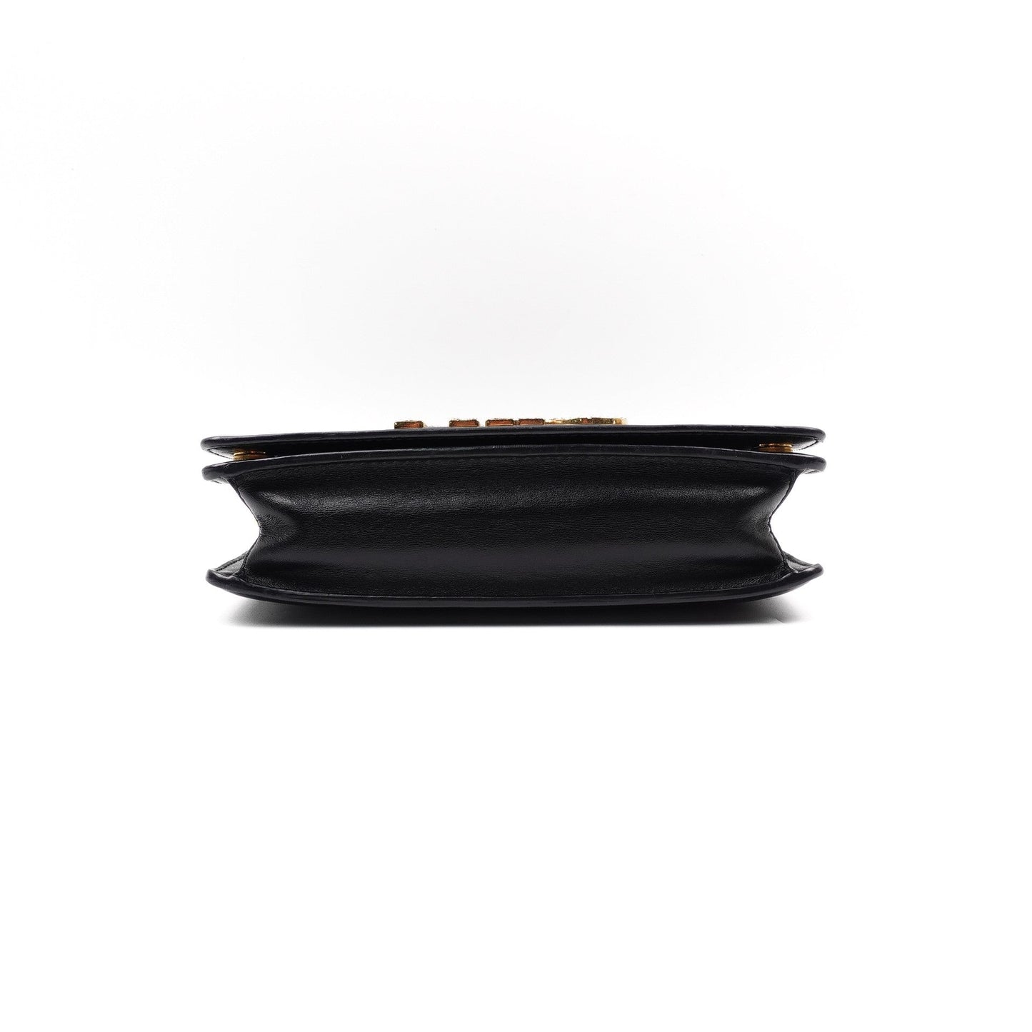 Pre-owned Miumiu Black Calfskin Shoulder Bag