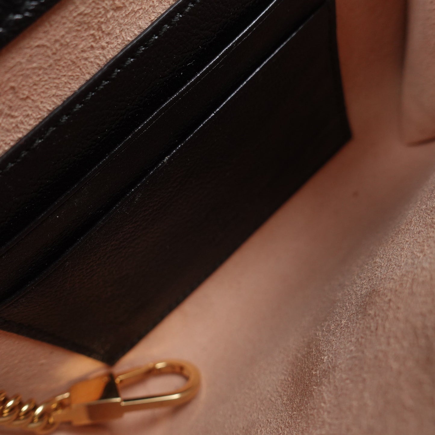 Pre-owned Gucci Rajah Black Calfskin Shoulder Bag