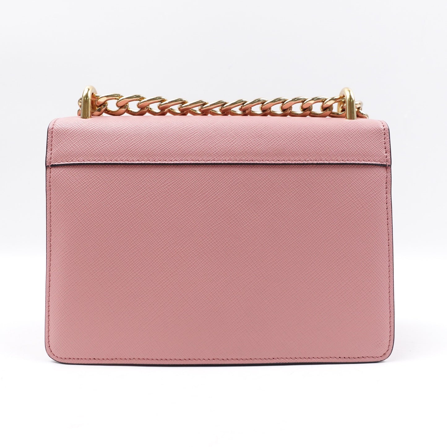 Pre-owned Prada Pink Calfskin Shoulder Bag