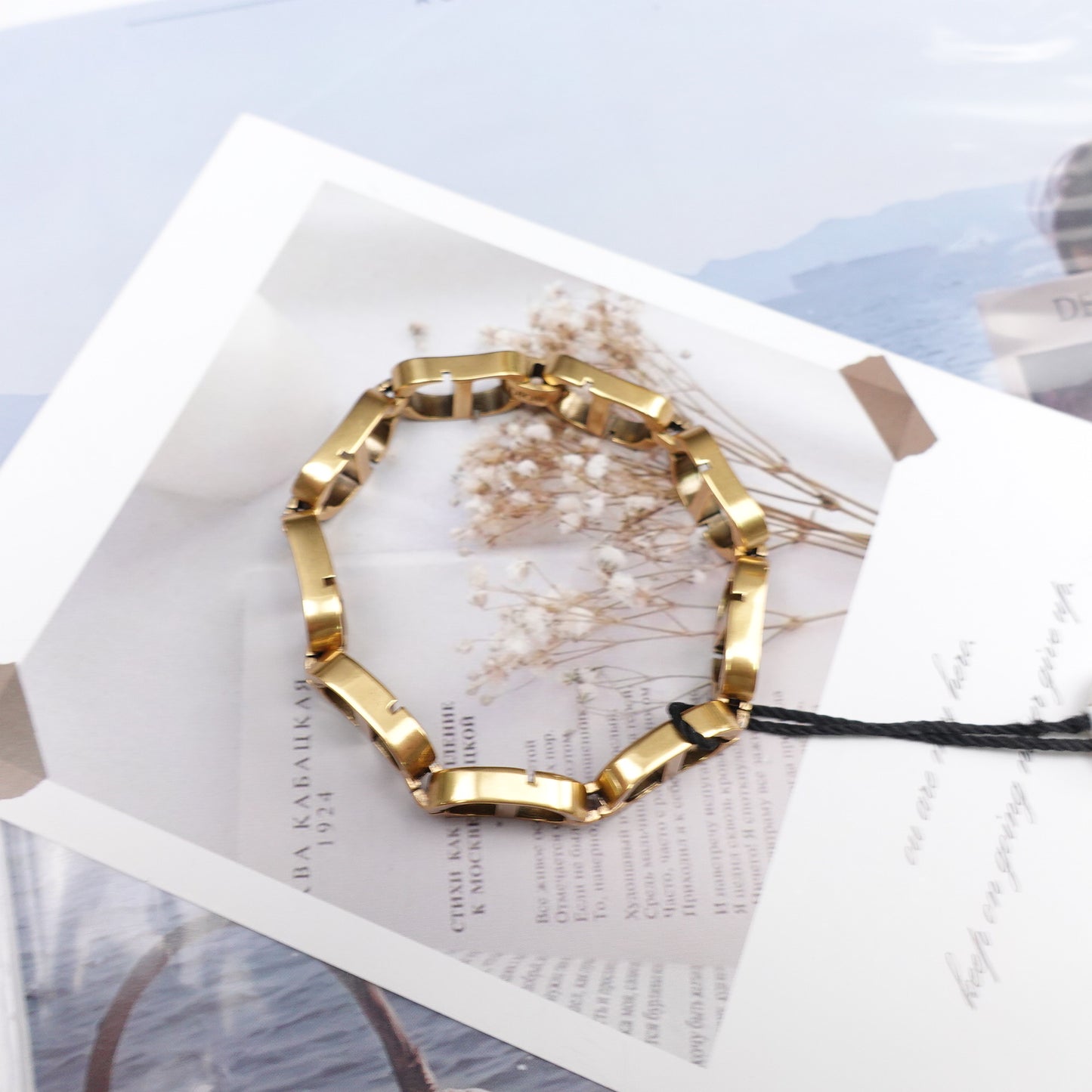 Pre-Owned Dior Gold Tone Bracelet