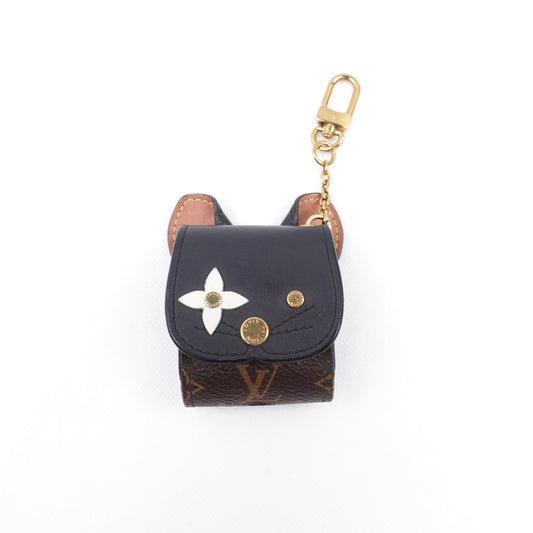 Pre-owned Louis Vuitton Dog Airpod1/2 Holder