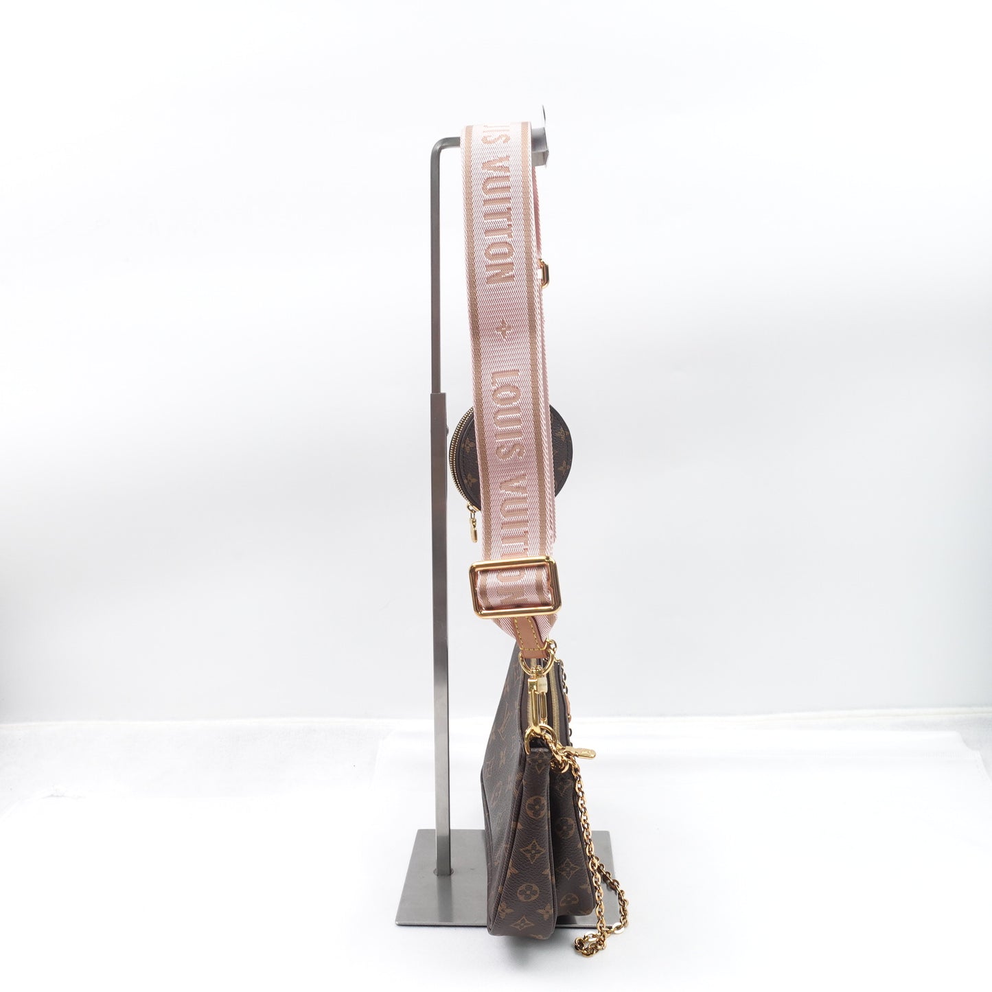 Pre-owned Louis Vuitton Multi Pochette Accessories Monogram Coated Canvas Shoulder Bag