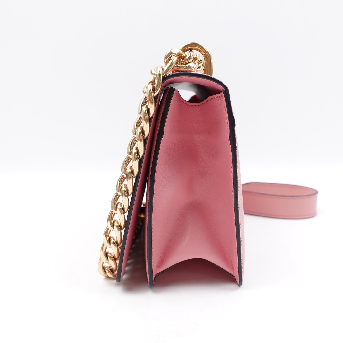 Pre-owned Prada Pink Calfskin Shoulder Bag