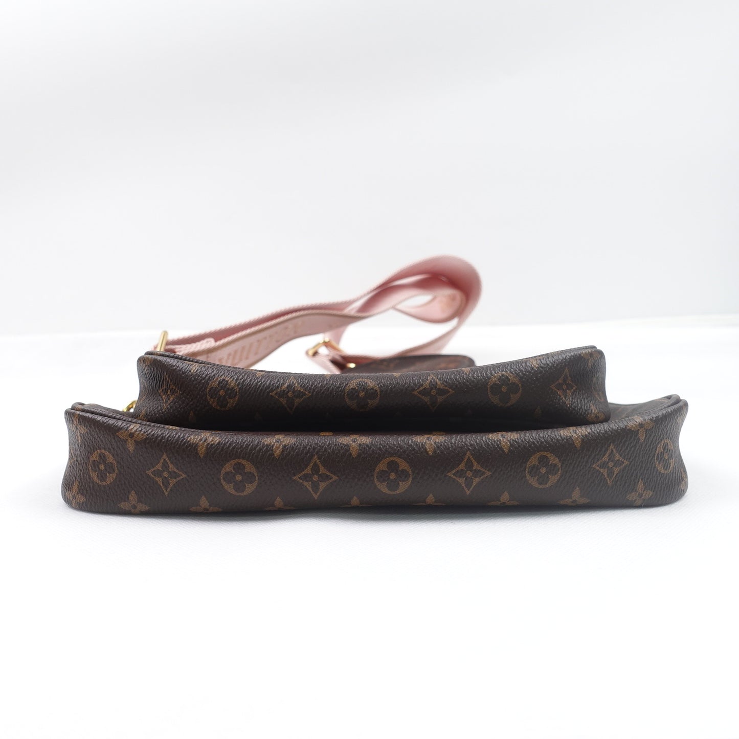 Pre-owned Louis Vuitton Multi Pochette Accessories Monogram Coated Canvas Shoulder Bag