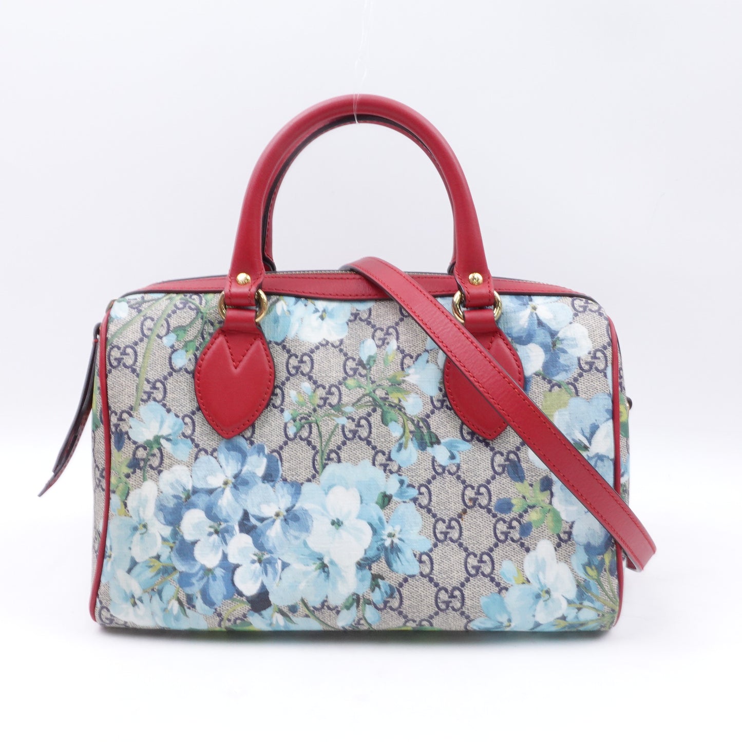 Pre-owned Gucci Boston Bloom Flower Shoulder Bag
