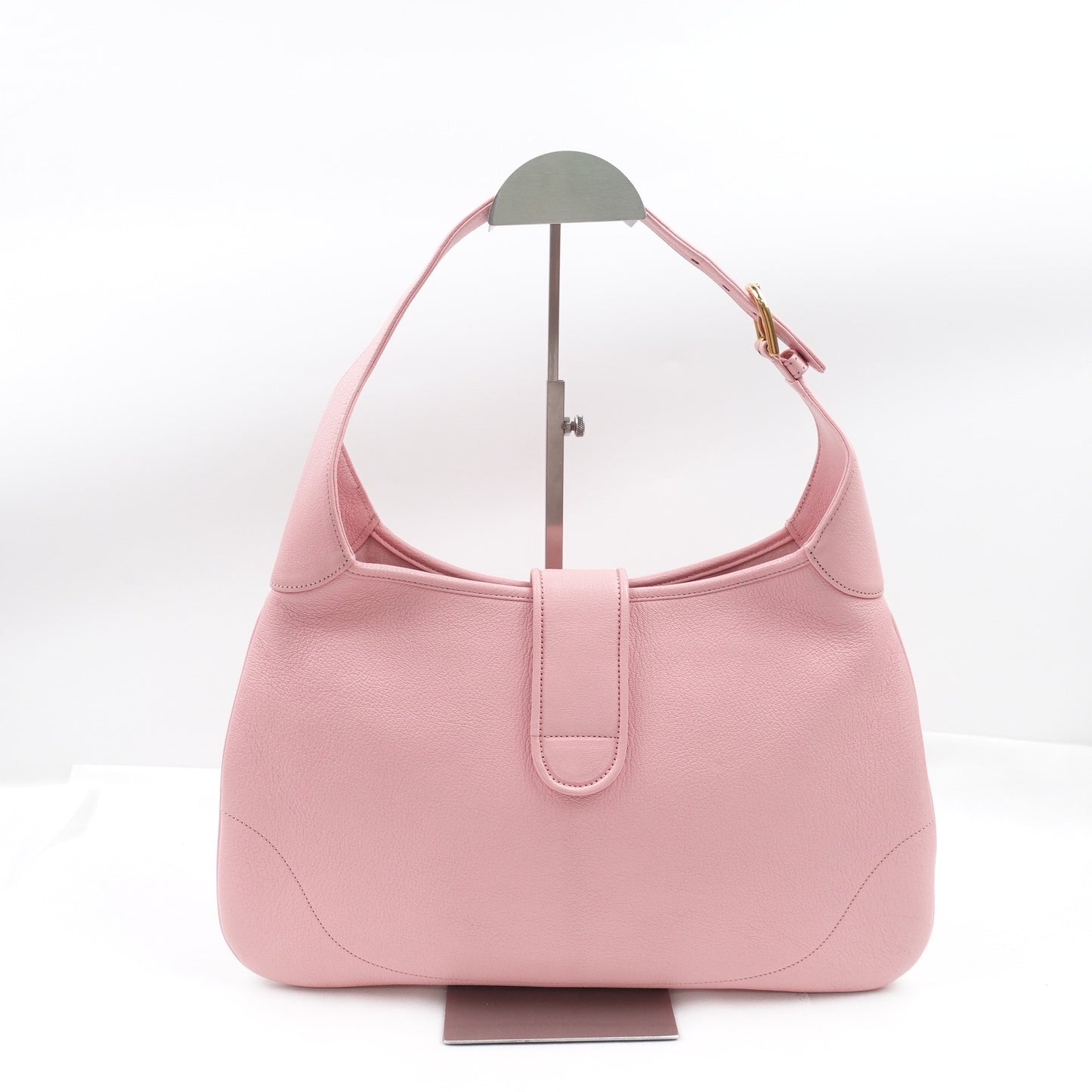 Pre-owned Gucci Aphrodite Medium Pink Calfskin Shoulder Bag