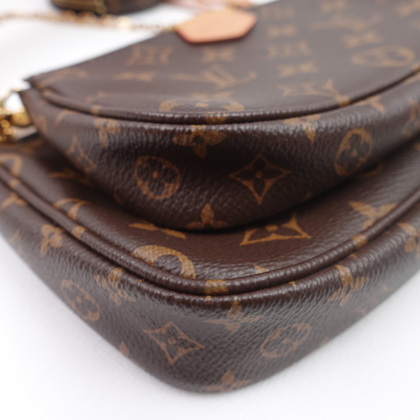Pre-owned Louis Vuitton Multi Pochette Accessories Monogram Coated Canvas Shoulder Bag