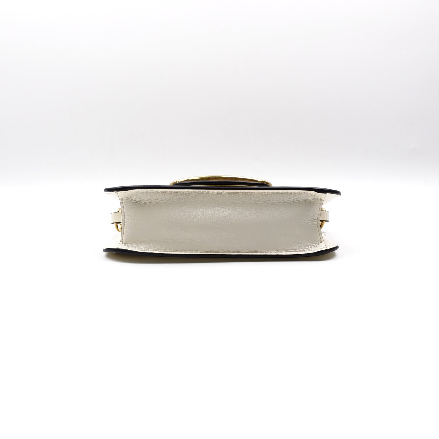 Pre-owned Valentino Loco White Calfskin Shoulder Bag