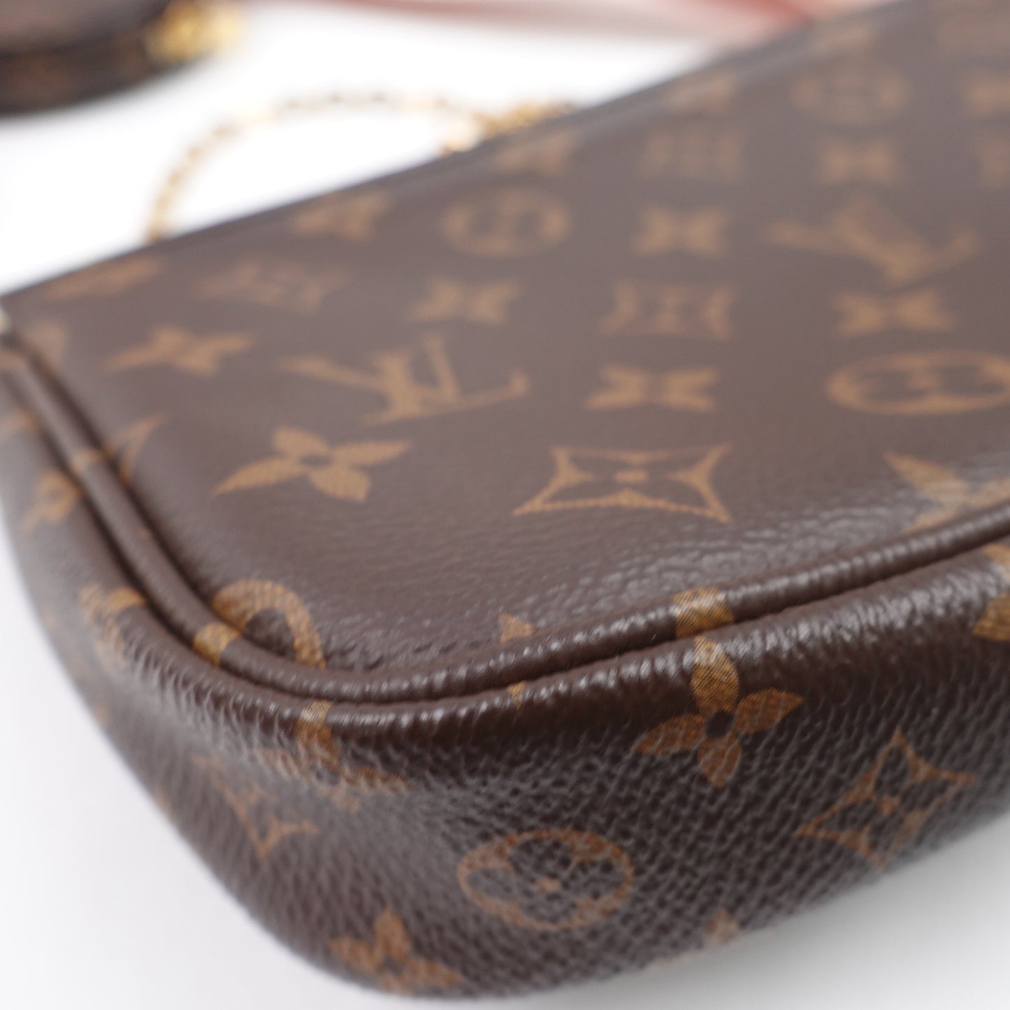 Pre-owned Louis Vuitton Multi Pochette Accessories Monogram Coated Canvas Shoulder Bag