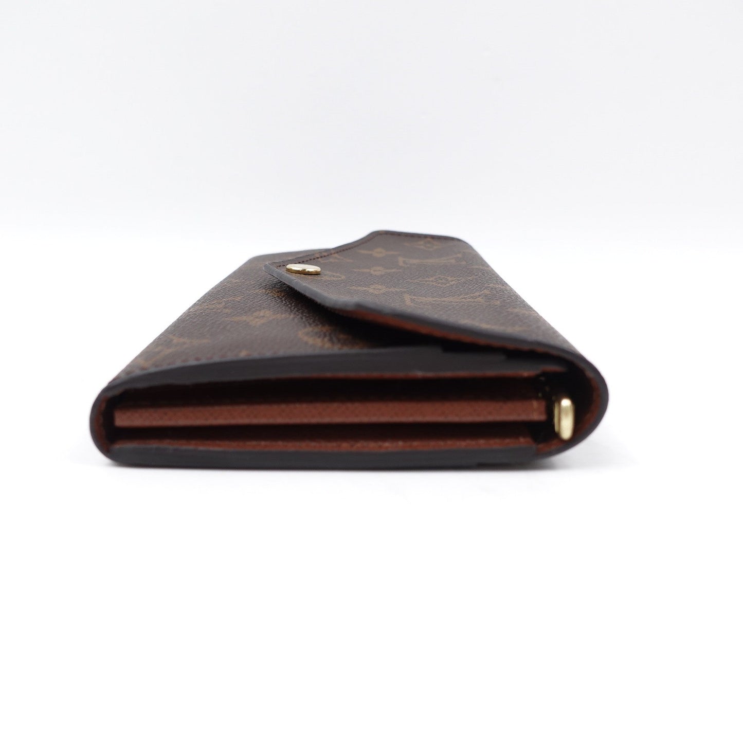 Pre-owned Louis Vuitton Sarah Monogram Coated Canvas Wallet