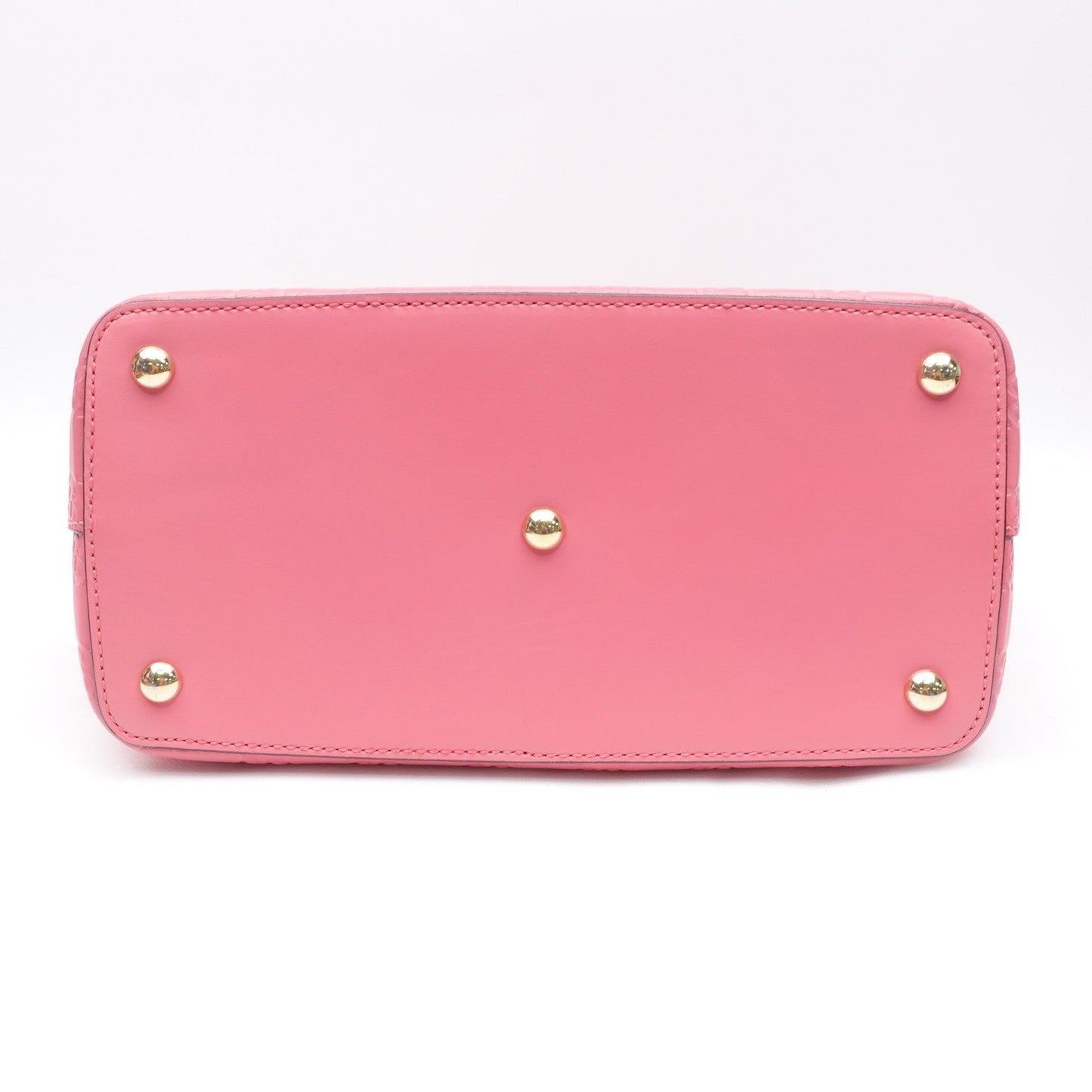 Pre-owned Gucci GG Pink Calfskin Shoulder Bag