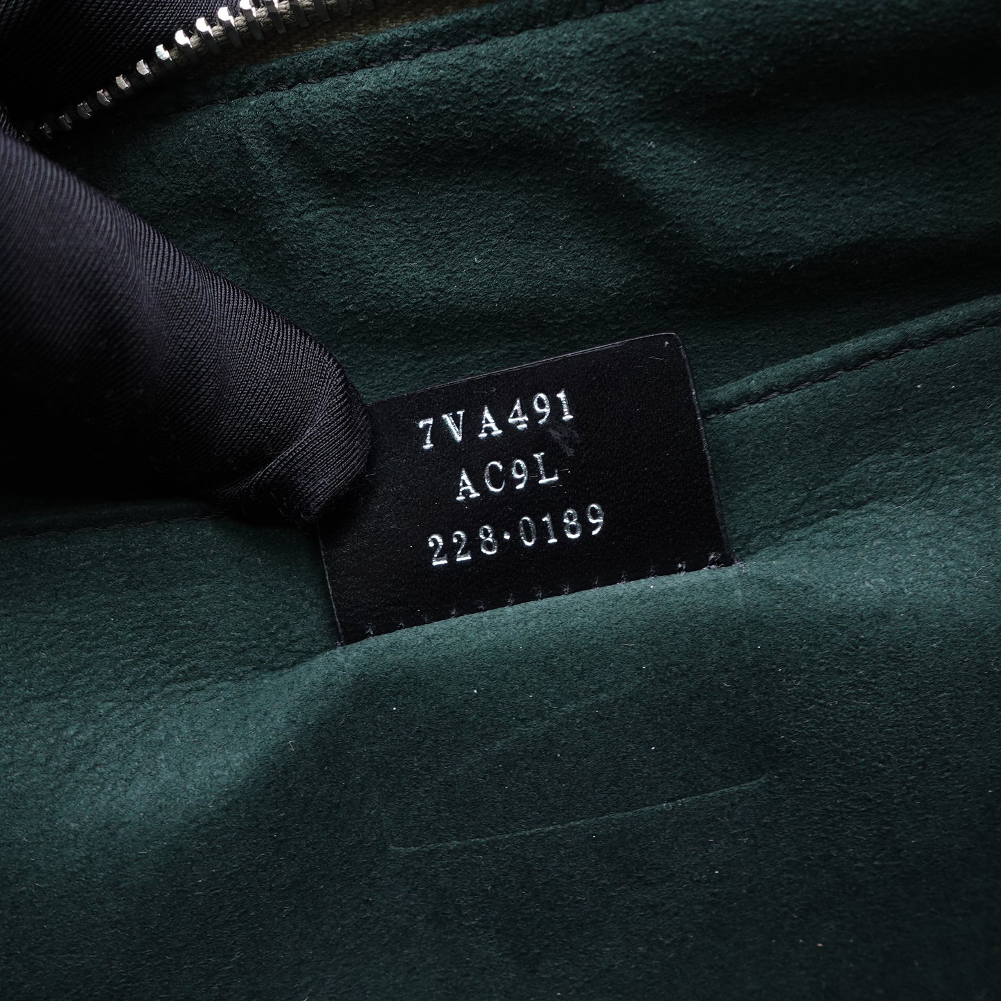 Pre-Owned Fendi Roma Grey Calfskin Clutch