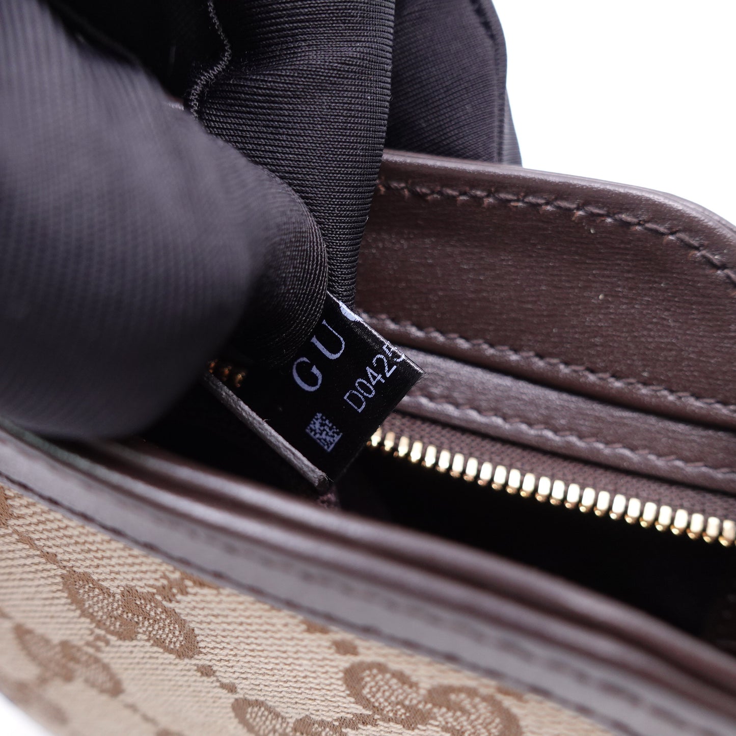 Pre-owned Gucci Moon Side GG Canvas Hobo Bag