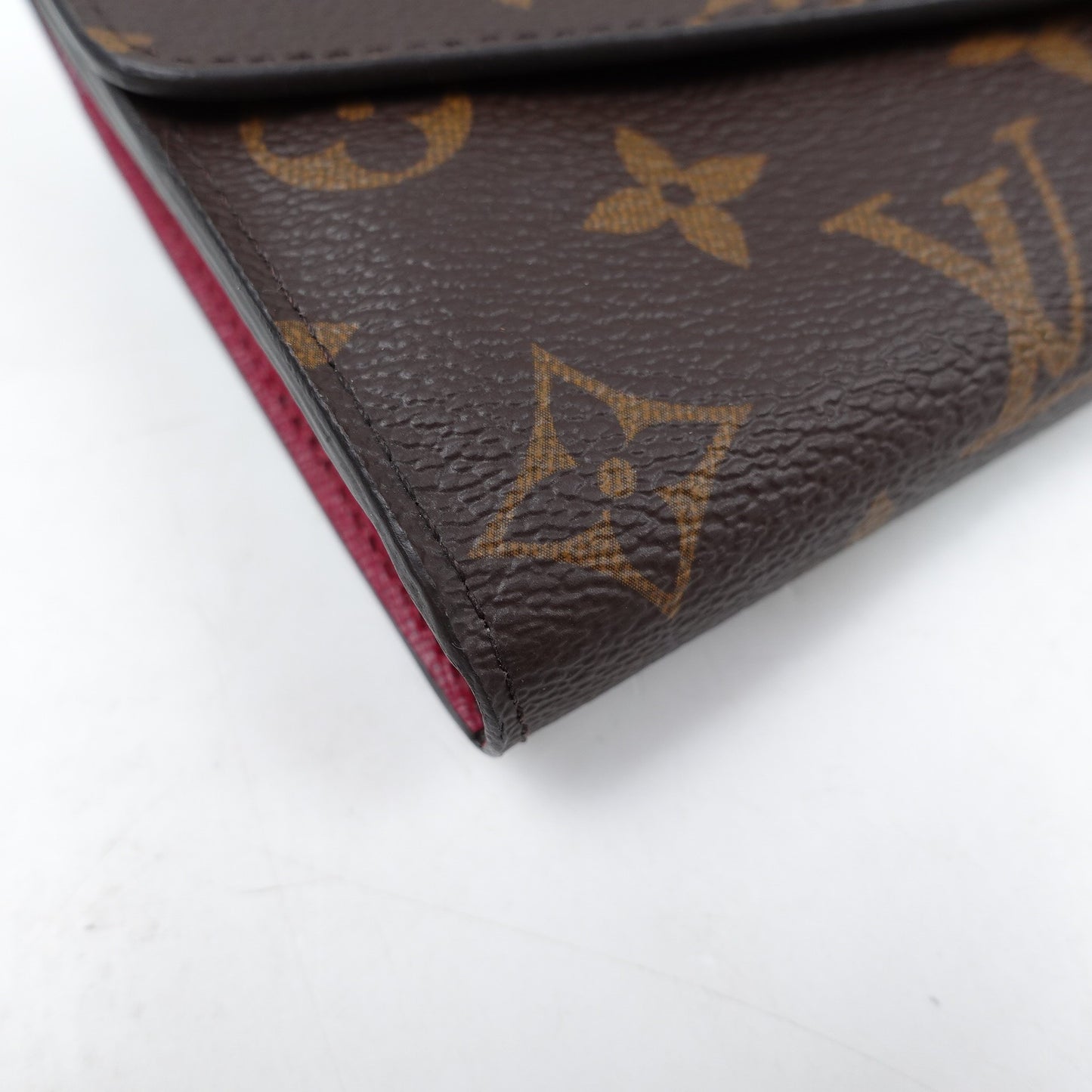 Pre-owned Louis Vuitton Sarah Monogram Coated Canvas Wallet