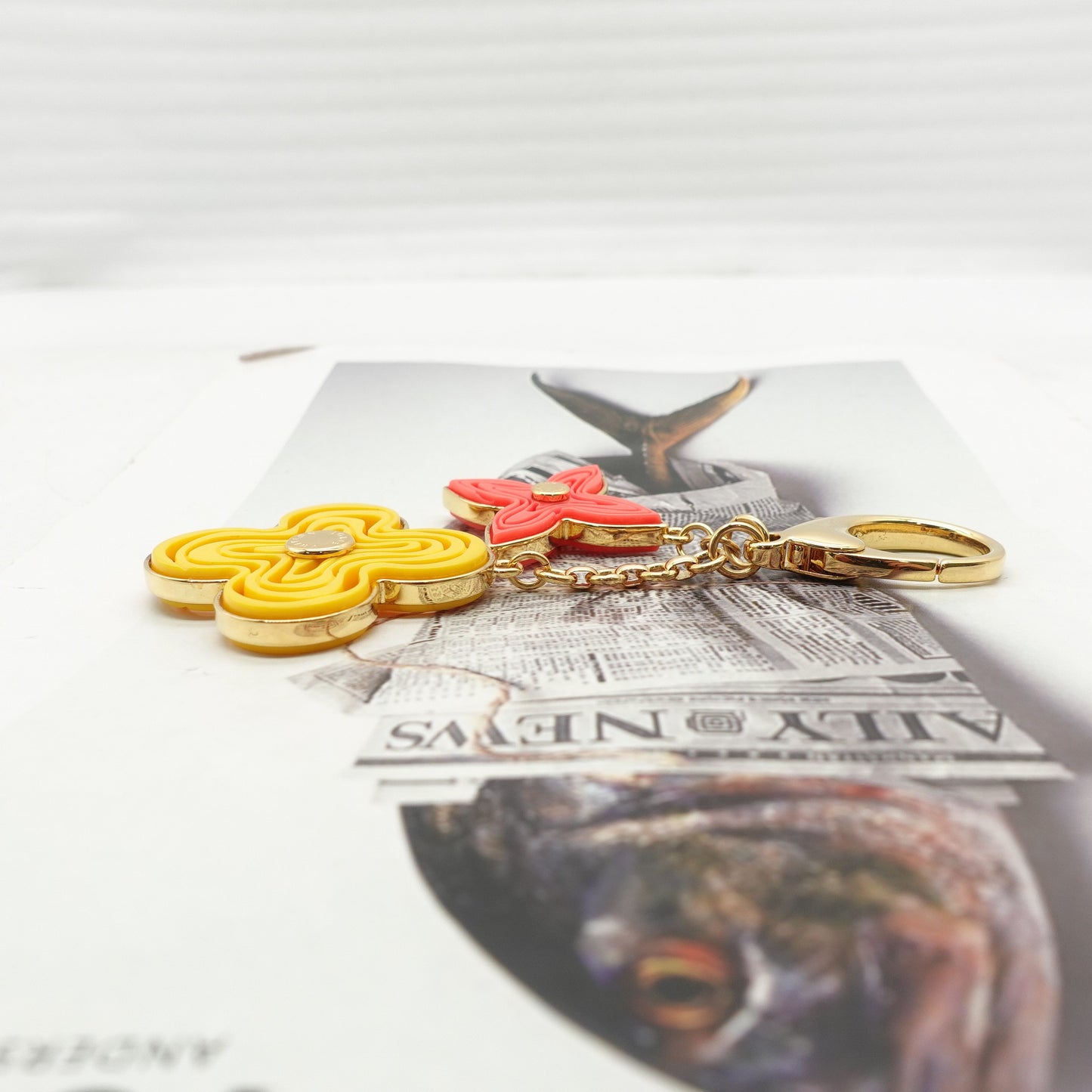 Pre-owned Louis Vuitton Multicolor Metal Bag Charm