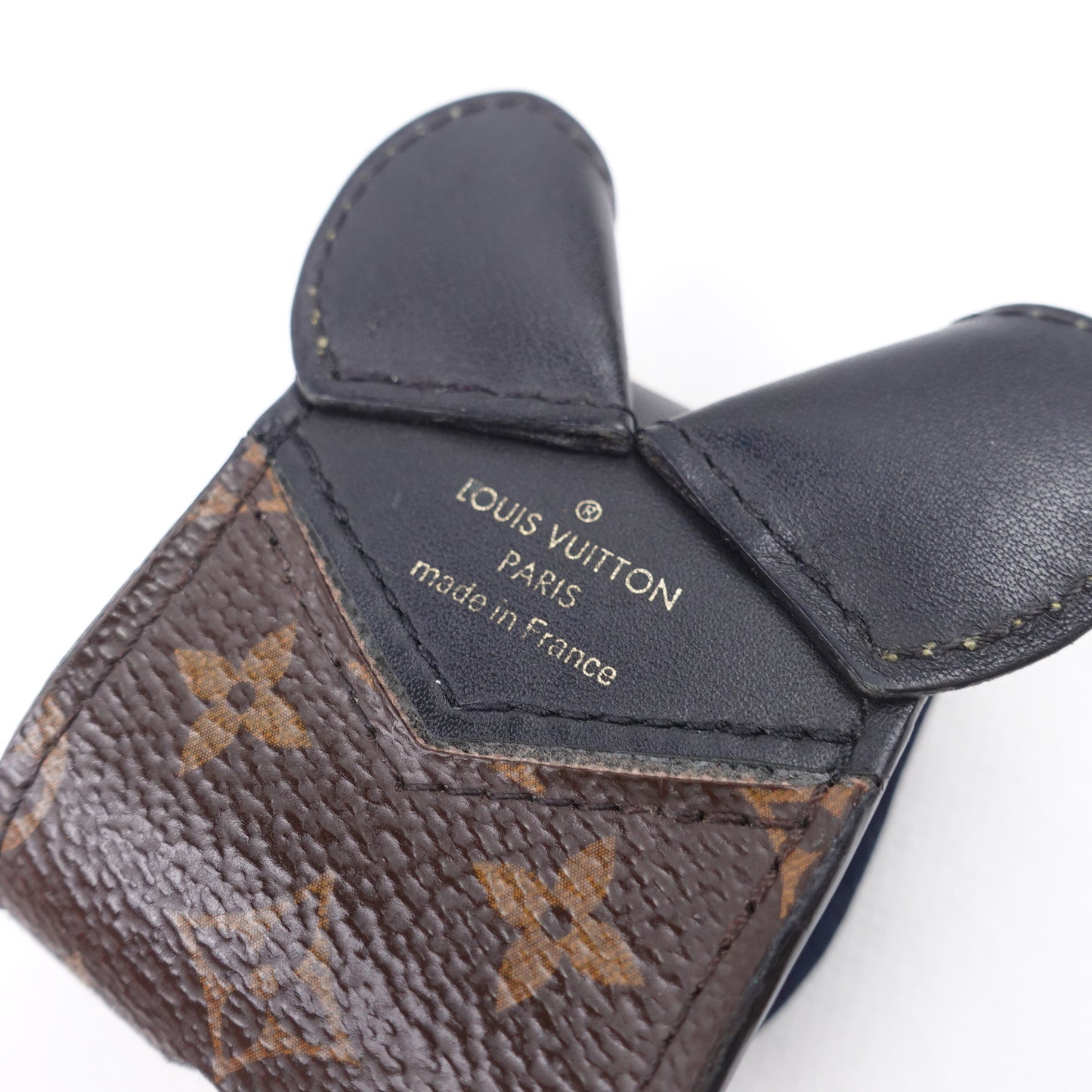 Pre-owned Louis Vuitton Dog Airpod1/2 Holder