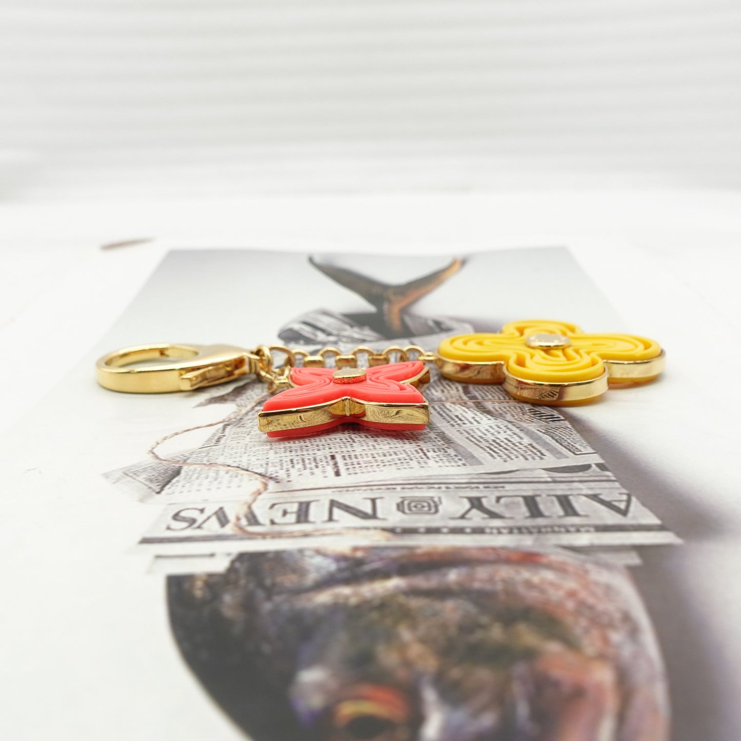 Pre-owned Louis Vuitton Multicolor Metal Bag Charm