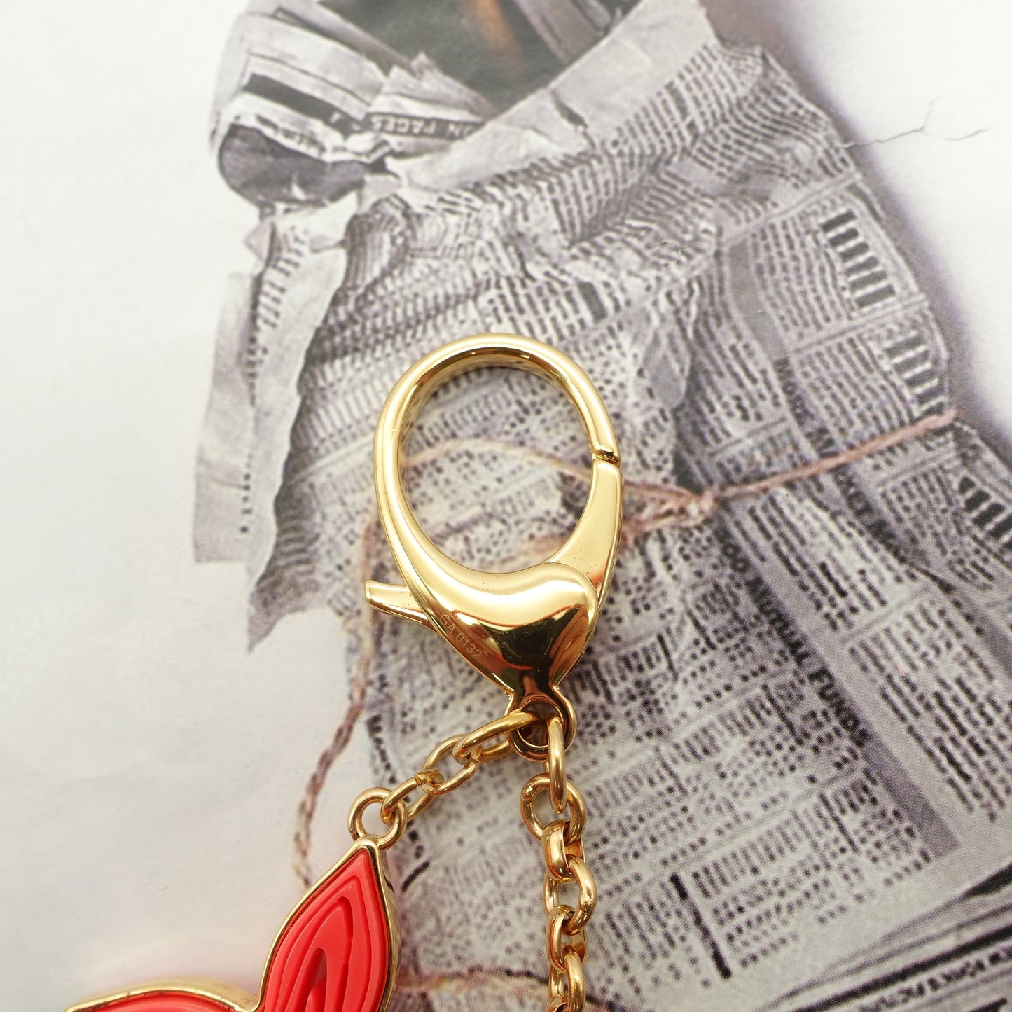Pre-owned Louis Vuitton Multicolor Metal Bag Charm