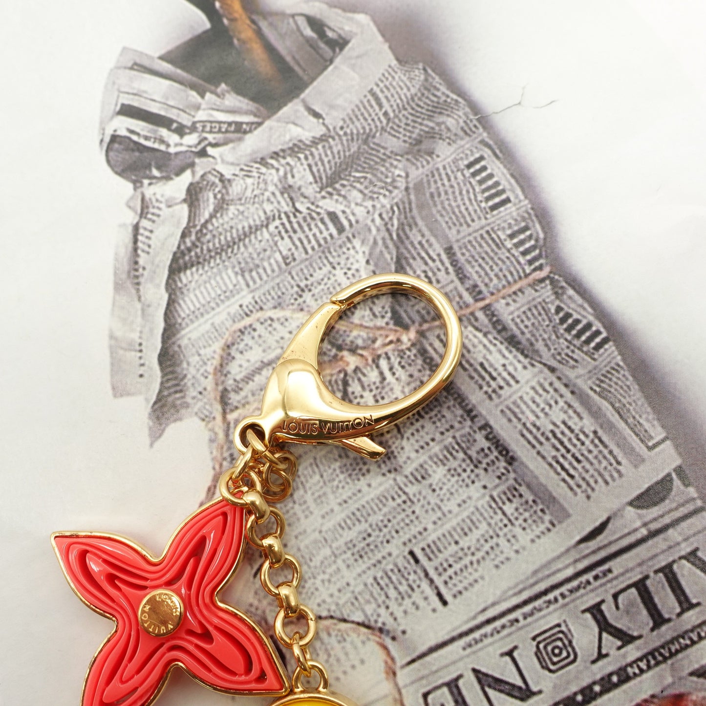 Pre-owned Louis Vuitton Multicolor Metal Bag Charm