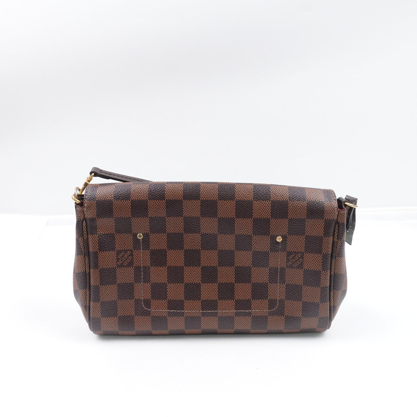 Pre-owned Louis Vuitton Favorite MM Coated Canvas Shoulder Bag