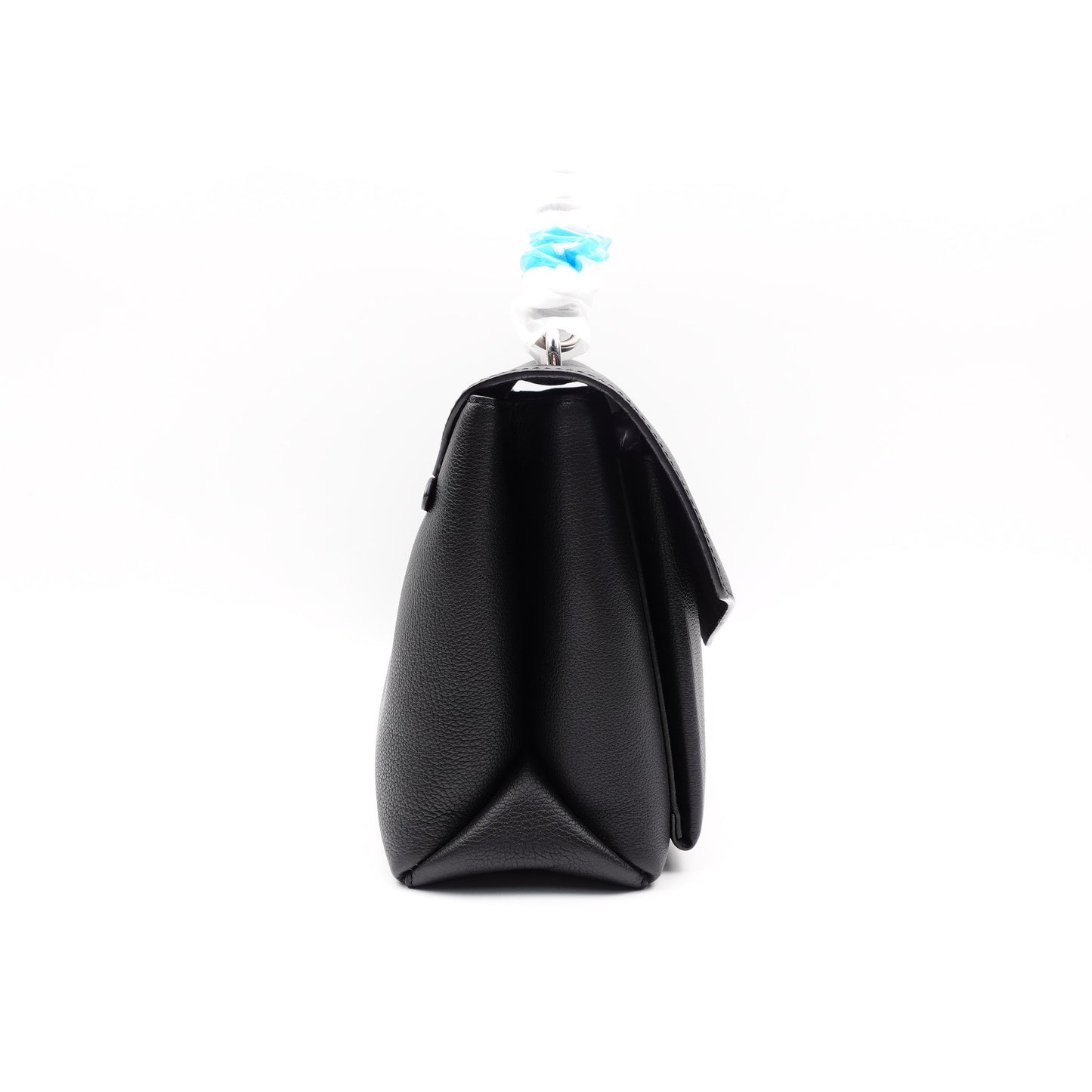 Pre-owned Louis Vuitton Lockme BB Black Calfskin Shoulder Bag