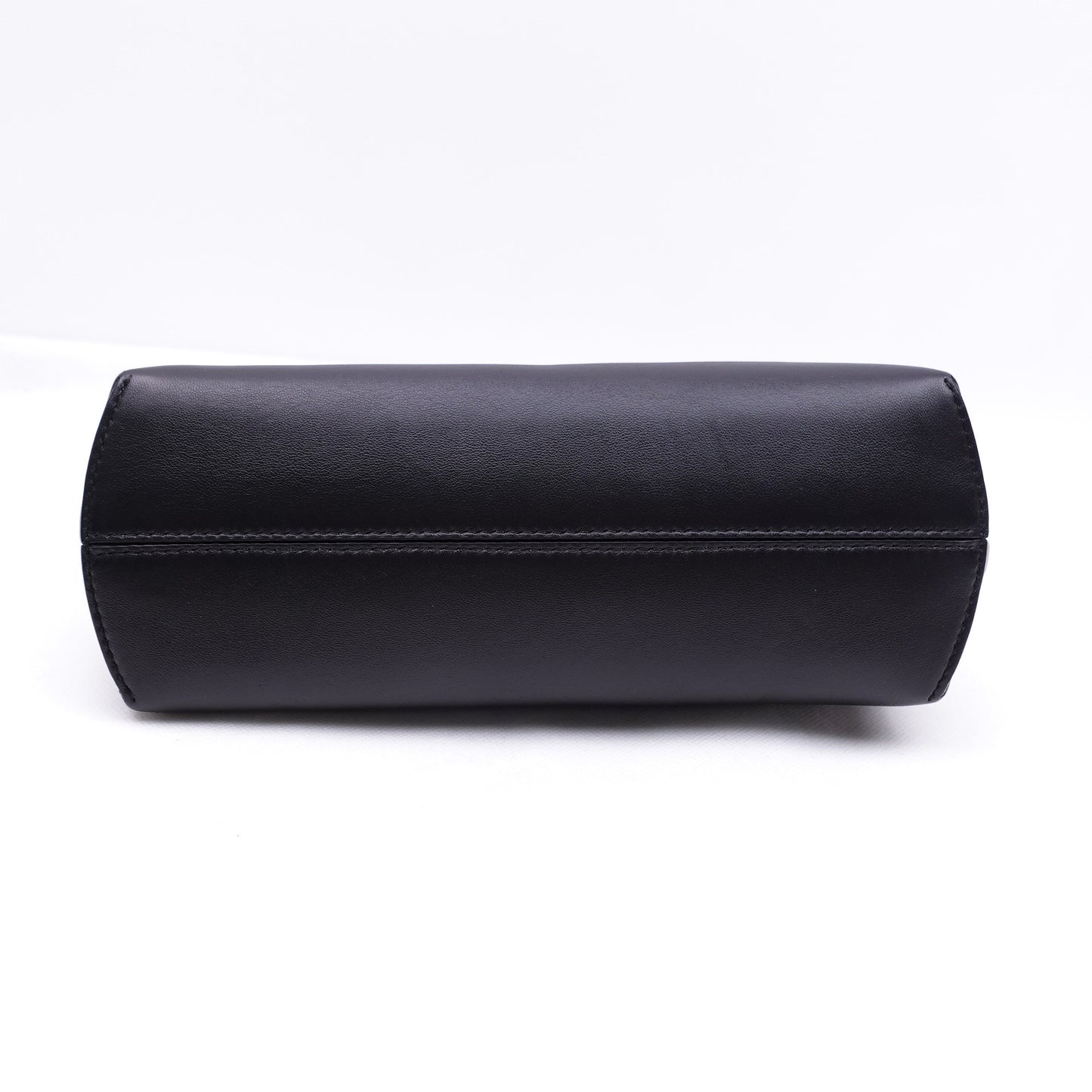 Pre-owned Fendi First Black Lambskin Shoulder Bag T10313756