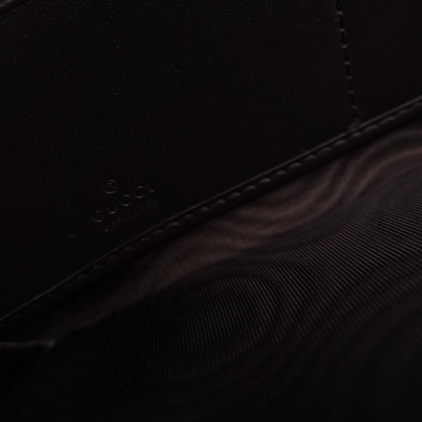 Pre-owned Gucci Ophidis Brown Coated Canvas Long Wallet