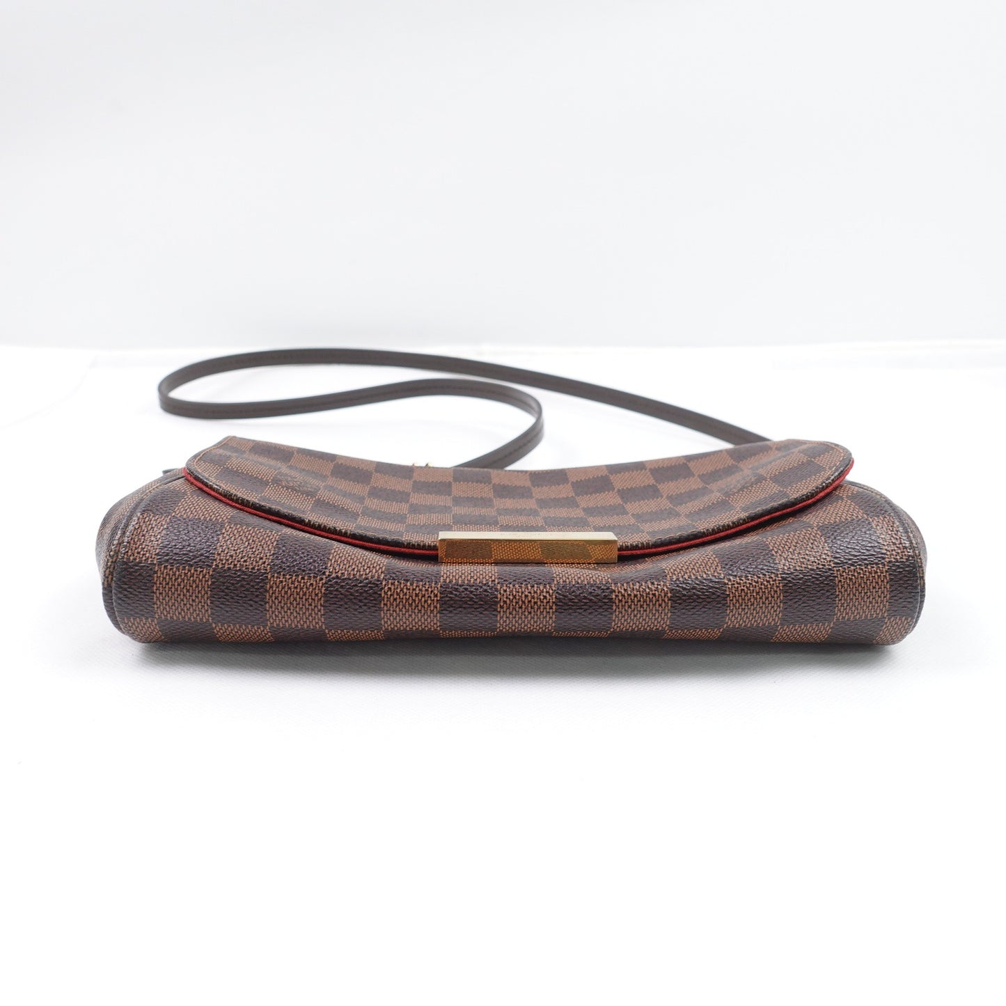 Pre-owned Louis Vuitton Favorite MM Coated Canvas Shoulder Bag