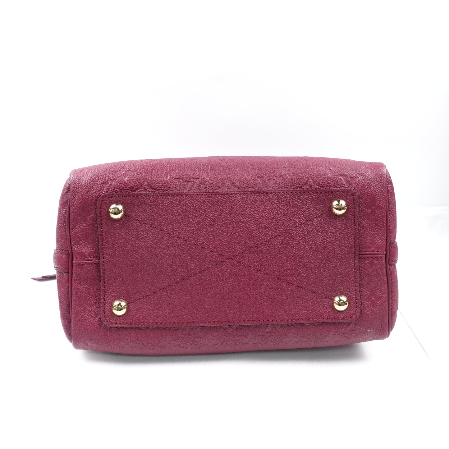 Pre-owned Louis Vuitton Speedy 30 Fushia Calfskin Tote Bag