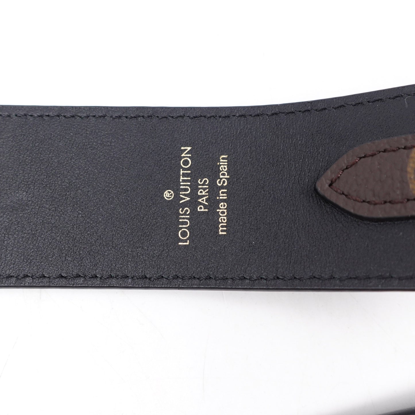 Pre-owned Louis Vuitton Monogram Coated Canvas Belt