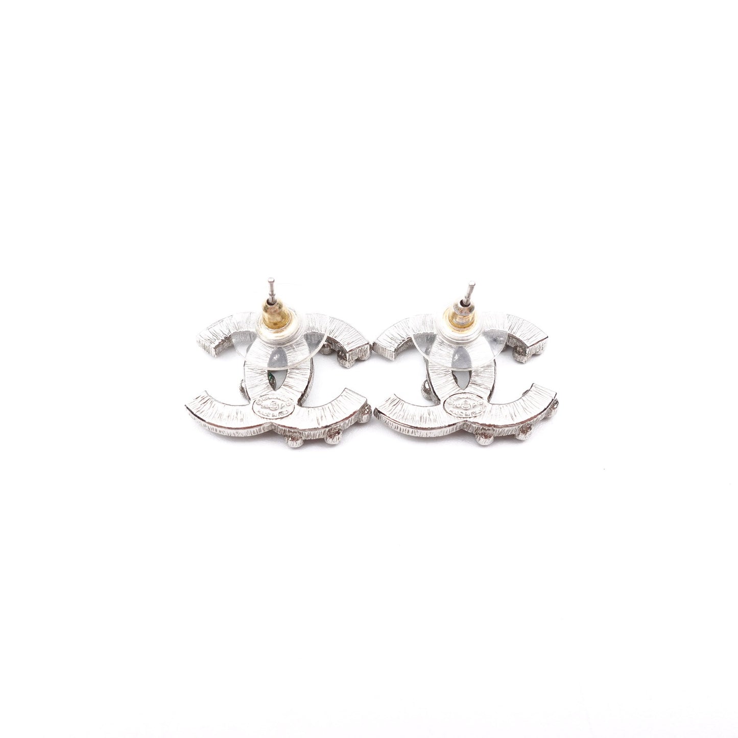 Pre-owned Chanel Silver Metal Earrings