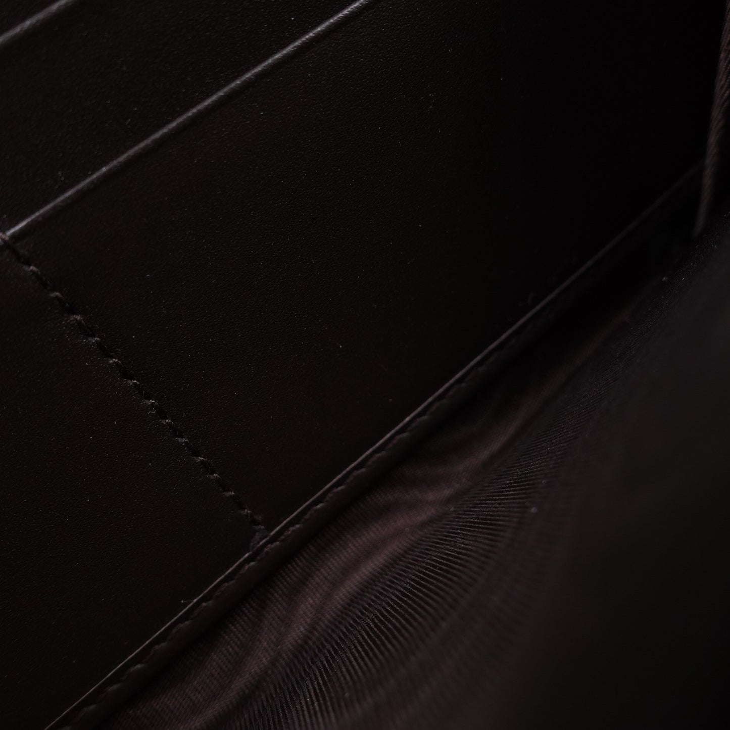 Pre-owned Gucci Ophidis Brown Coated Canvas Long Wallet